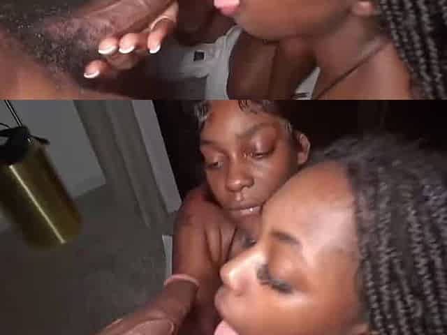 Threeway With Some Big Butt Ebonies
