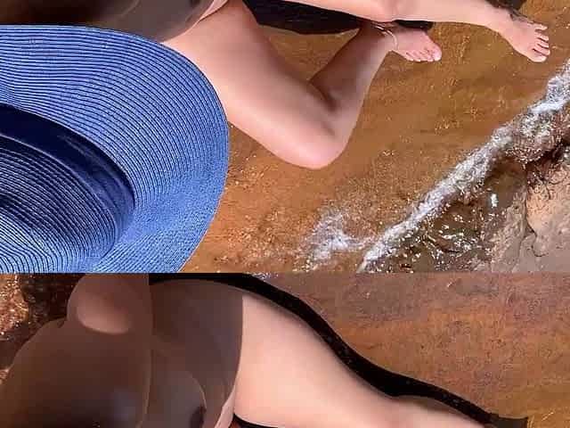 Busty Czech amateur fucks outdoor in public
