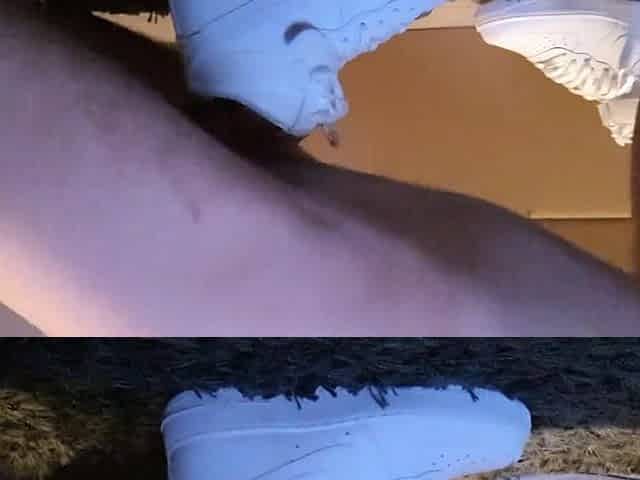 4K - Bang and cum hard inside Nike Airforce 1 Sneaker