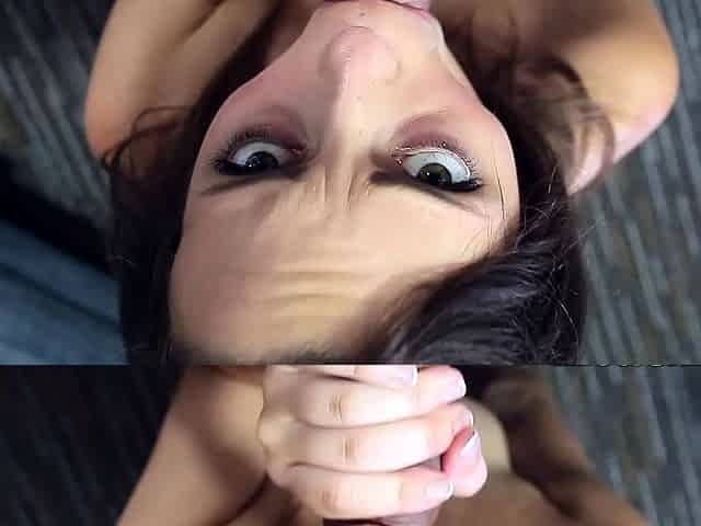 Pov homemade amateur facial cumshot and blowjob