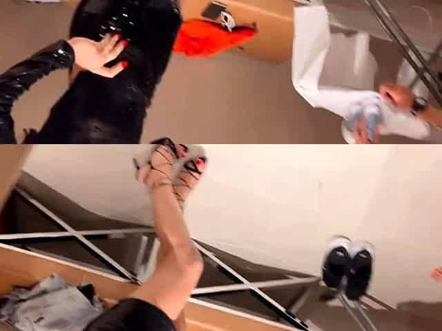 Long Foot Fetish clips at great Amateur Trampling collection