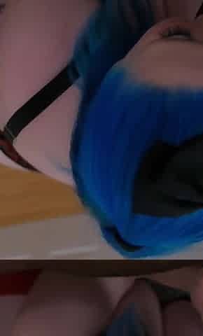 BBW Goth Cum in Mouth Interracial - Part 2 - Alice Mayflower X Axel Reigns