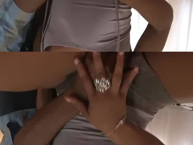 Misty Stone Wears Lacy Ebony Underware To Stuff Her Box With Giant Schlong