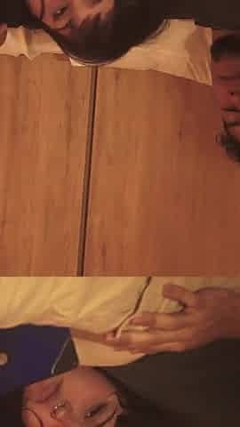 My Stepsister Swallows My Penis After Watching the Movie, They Almost Discovered Us
