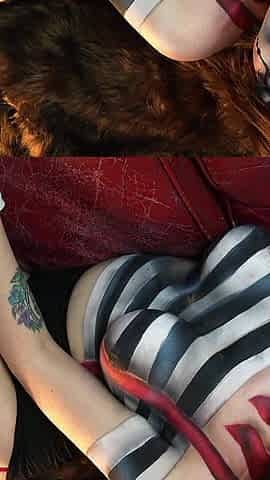 POV: Mime Body Paint Fuck Experience