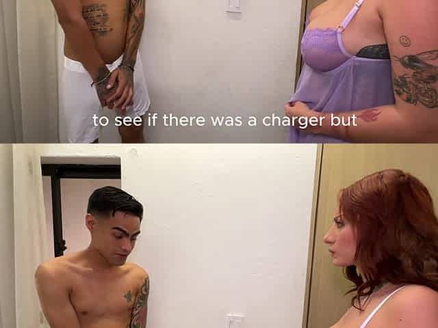 My Big Bodied Busty Stepmom's Best Friend Stays at Home and I Spy on Her Until She Realizes It, She Fucks My Big Cock!