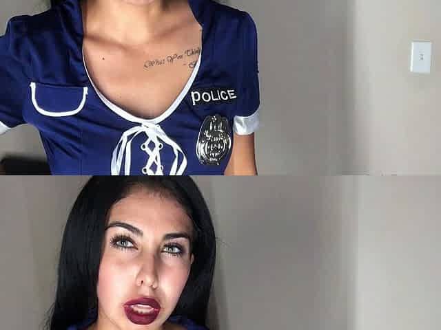 Stacked brunette goes solo toys and masturbation