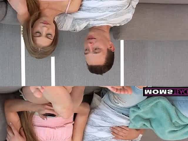 Cock Hungry Stepmilf Sharon Tries To Steal Bonnies Bfs Cock = 3some Instead