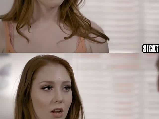 Redhead Teen 18+ Seduced By A Dirty With Big Cock