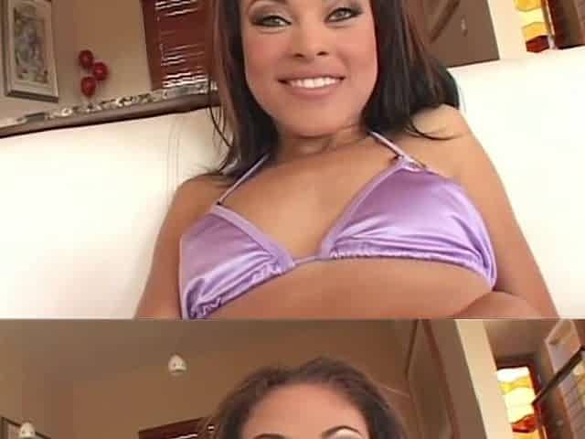 Glamorous vagina black likes getting freaky on large ebony shlong
