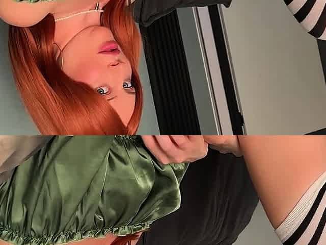 Redheaded stepsister waves into homemade hook-up with HD