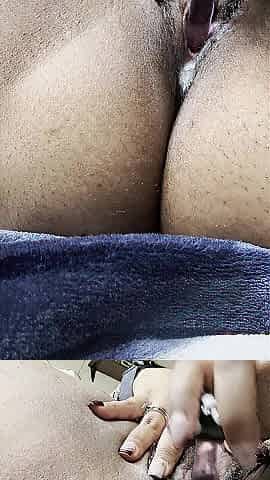 Moist & Creamy Black Masturbation