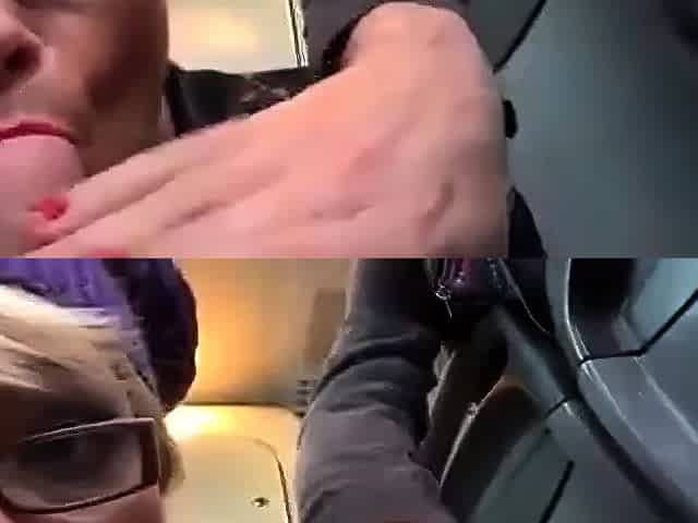 Deutsche Amateure geben Gruppen-Blowjob im Bus