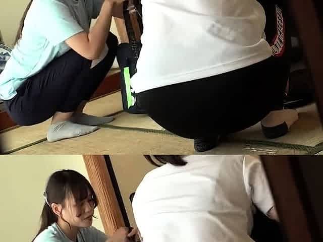 Hot Asian gives blowjob in group sex orgy
