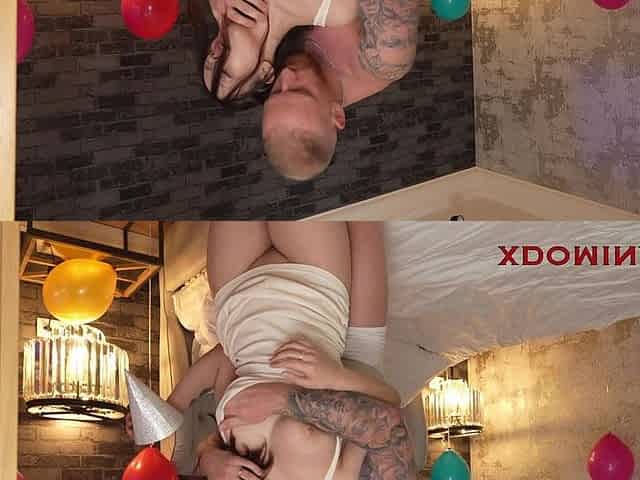 Anal Party with the Huge Cock Guy & Curvy Sexwife