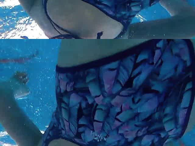 TEASING A STRANGER AT THE PUBLIC POOL