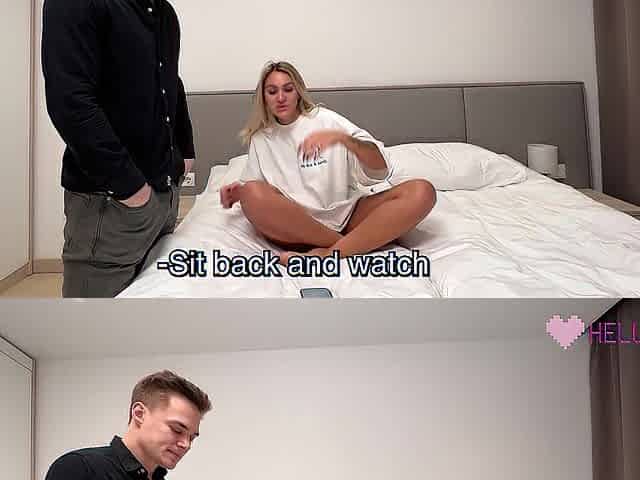 MY CUCKOLD SPOUSE WATCHES ME BANG
