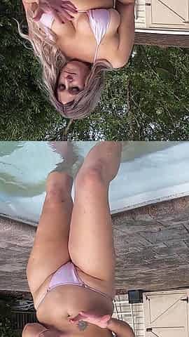 Pool Sex with Your Best Friend's Hot Step-mom 4K