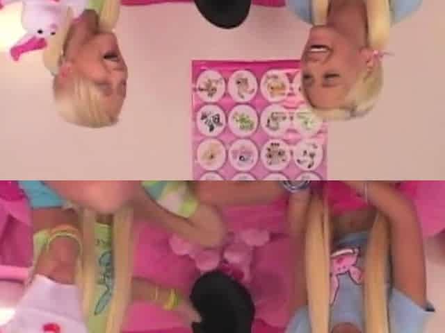 Lil Lexy Lesbian kiss magic