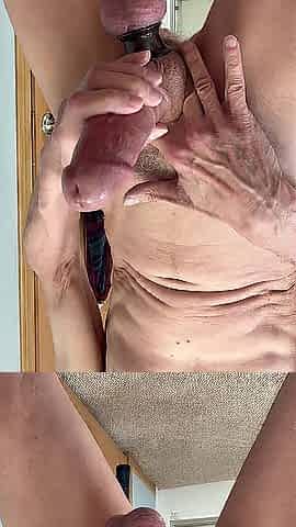 Double cum gusher with cockrings