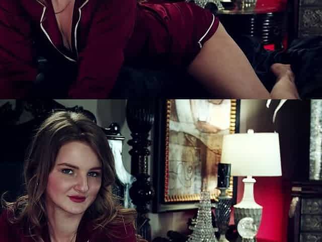 Couple Madison and Eliza Eves enjoy intimate moments