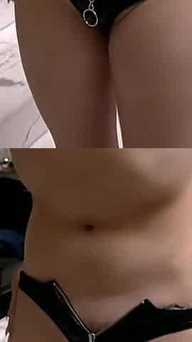 Skinny Horny Whore Shaved Her Hairy Pussy Before Have Sex to His Friend