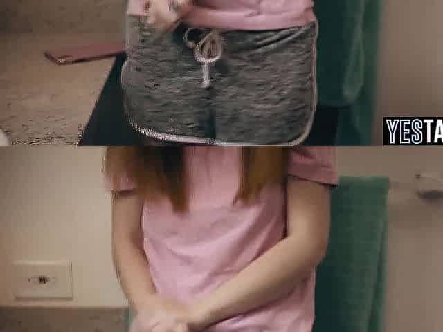 Distraught preggo teen manipulated and pounded by BFs stepdad
