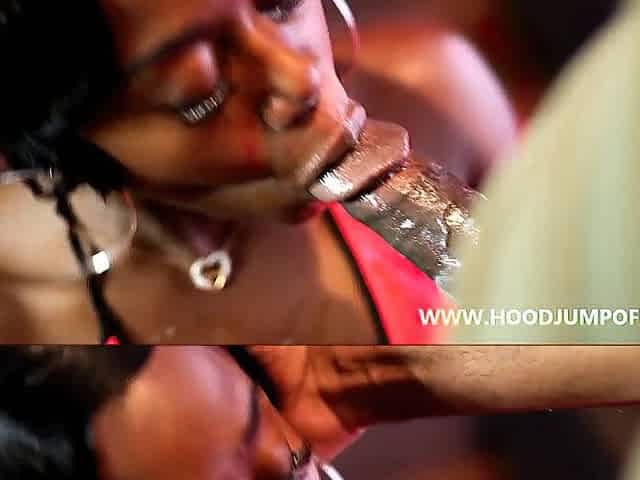 super thick lip ebony hotty take large nut