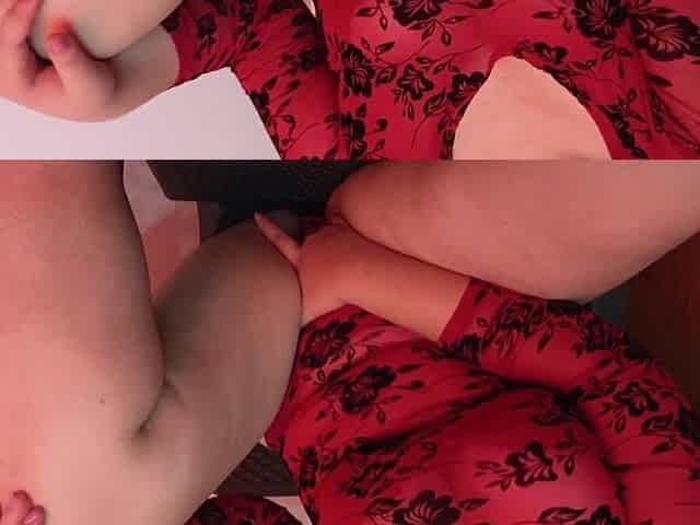 I spank my butt and cum with many squirts