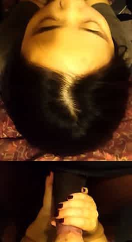 Amateur girl blowjob cumshot for cash 03