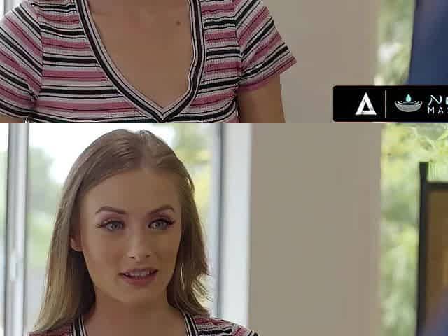 Former Babysitter Gives A Hawt Massage To An Old Client