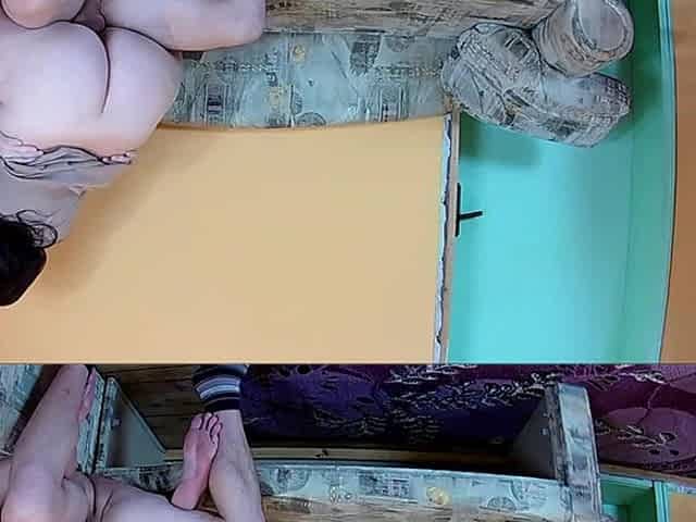Cuckold Husband Record Cheating Wife Fucking His Friend Before Fuck Her and Cum on Her Face