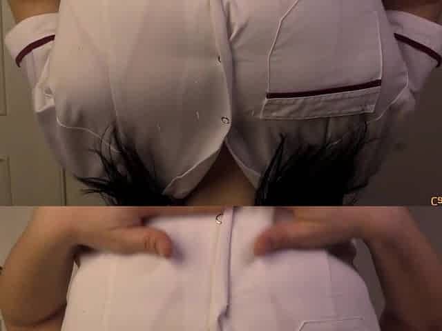 Naughty busty nurse mind-blowing sex video