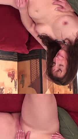 Hot American Housewife Chelsie Slowly Undress & Touches Herself