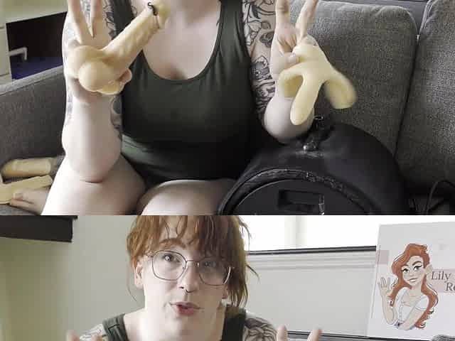 Nerdy hotty glasses disclose intensive fun whilst using rubber toys