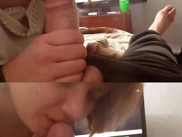 I Don't Let Him Relax and Eat His Sperm