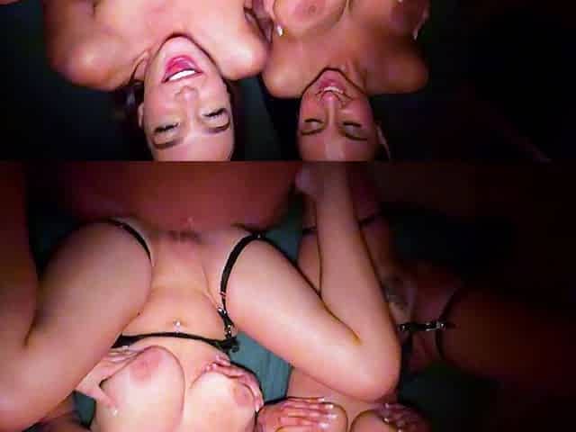 I Fucked Two Titty Twins With Identical Big Boobies