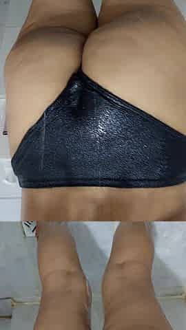 Horny Neighbor Caught Looking at a Woman with a Perfect Ass Showering Her Ass After Sweaty Workout