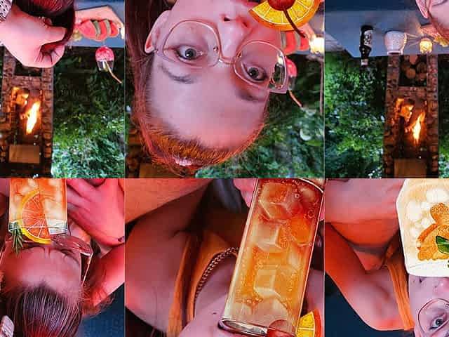 Summer Holiday Blowjob with Cum in Mouth