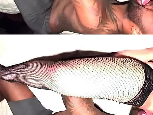 Brunette cuckold white milf was squirting like fountain