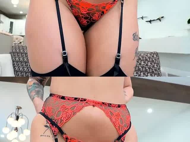 BANG Surprise - Tattooed Ivy Lebelle In Hot Lingerie Fucked