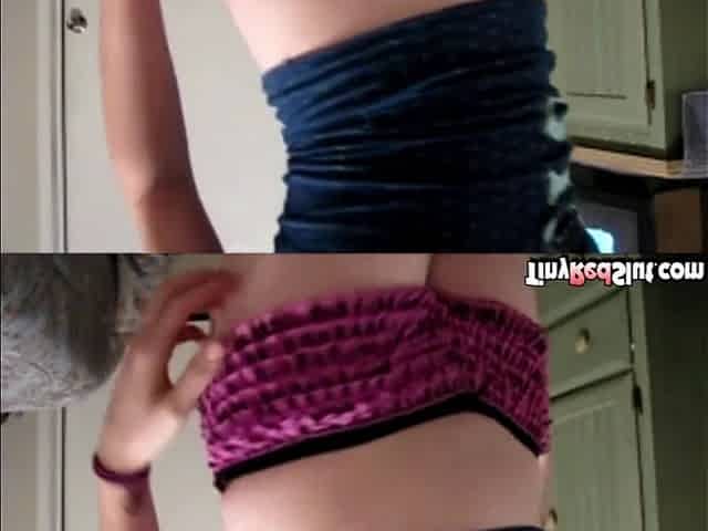 Riley Rebel Changing panties and Rubbing Medium Tits