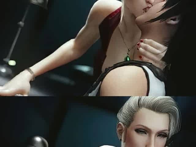 Scarlet x Tifa - Kissing loop