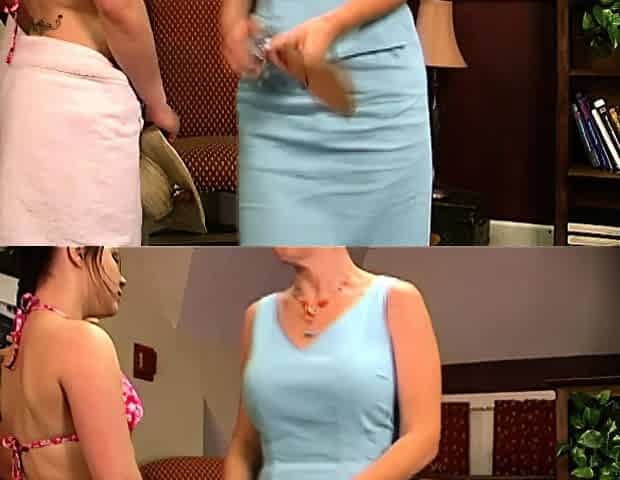 Amateur threesome 8 brunette