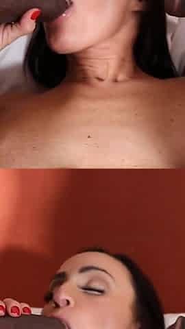 Tag Teaming Sexy Brunette Alyssia