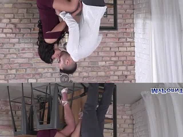 Horny Babe Gets Fucked By Two Men In Her Ass