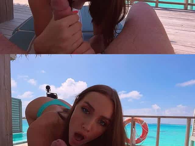 Luxury Girl POV Passionate Sex By The Blue Ocean Onlyfans