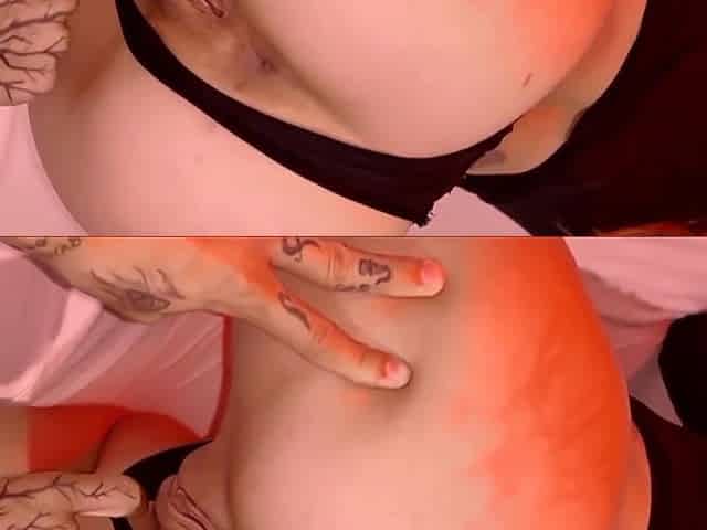 Tattooed Babe Gets Pussy & Ass Eaten Before Hardcore Doggy Style ( )