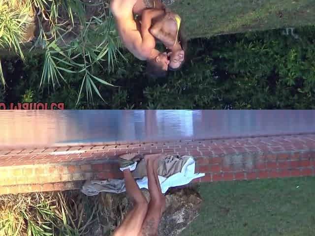 Hot Swimming Pool Sex With Stunning Portuguese Bombshell