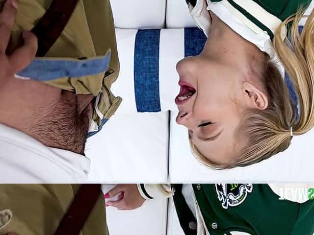 Coco Lovelock is sucking Bobby Beefcakes' cock